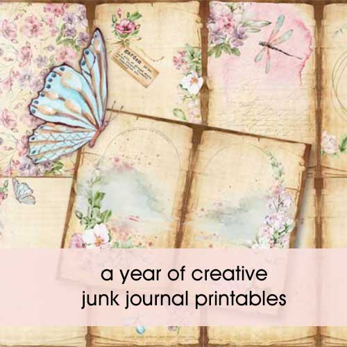 Junk Journal Printables Club - Creative ArtnSoul
