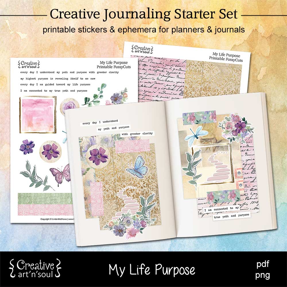Printable Vision Board Journal Life Category Dividers and Tabs - Creative  ArtnSoul
