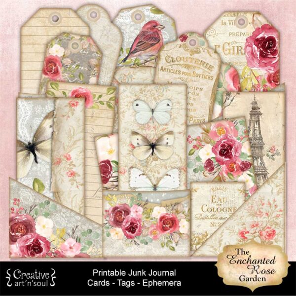 Printable Junk Journal Elements & Ephemera