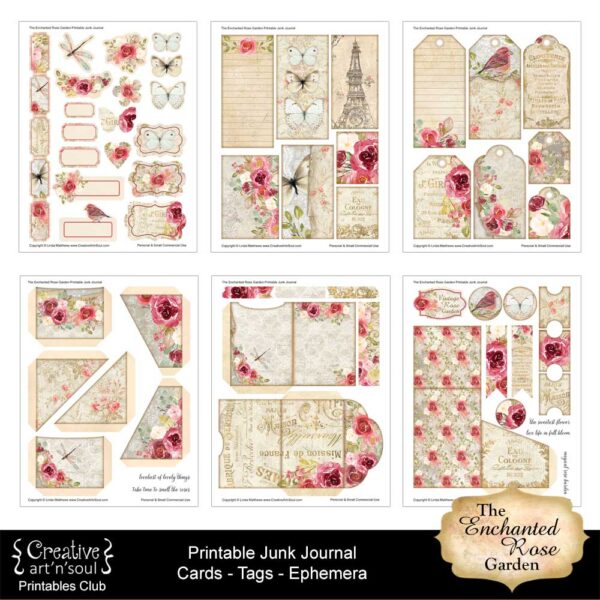 Printable Junk Journal Ephemera