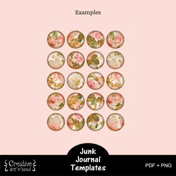 Printable Junk Journal Templates