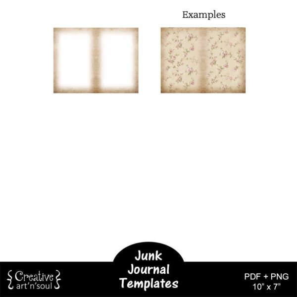 Printable Junk Journals Templates