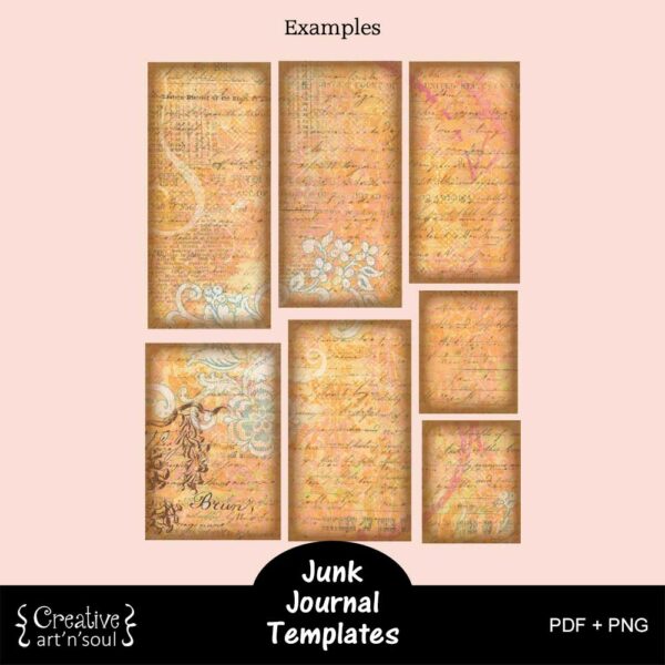 Printable Junk Journal Templates