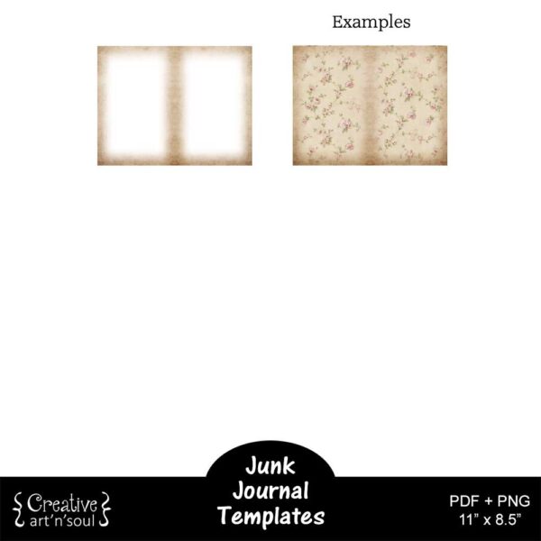 Printable Junk Journals Templates