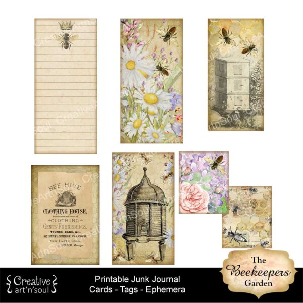 Printable Junk Journal Elements & Ephemera