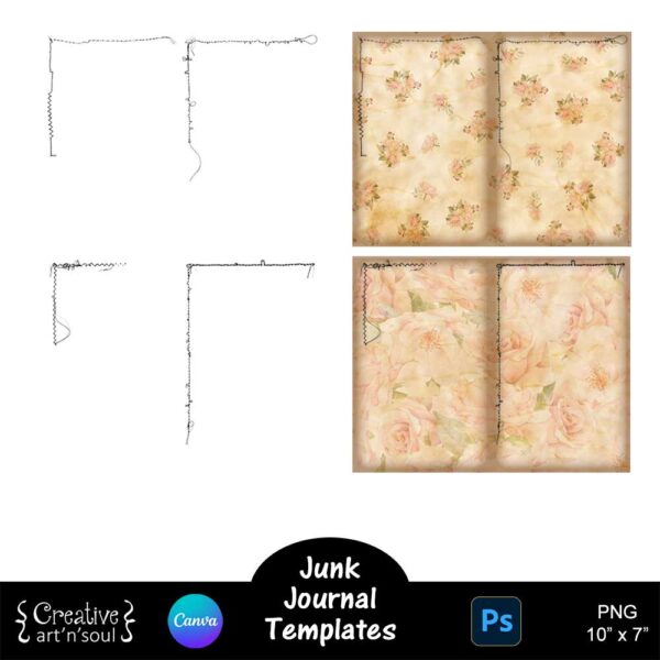 Printable Junk Journal Template