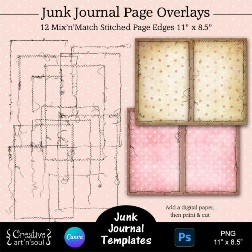 Printable Junk Journal Template