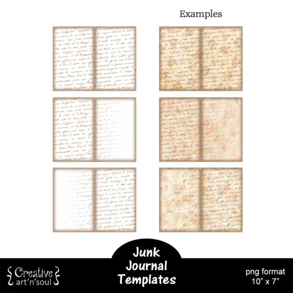 Printable Junk Journal Templates