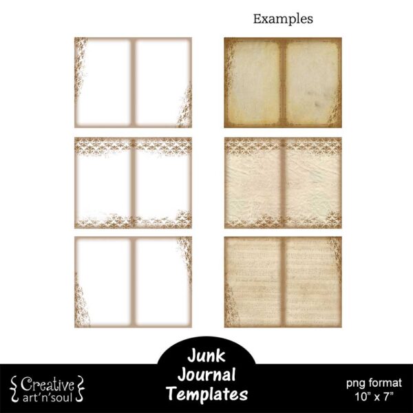 Printable Junk Journal Template