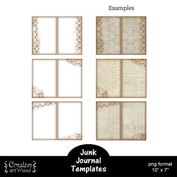 Printable Junk Journal Template