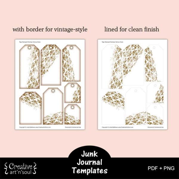 Printable Junk Journal Templates