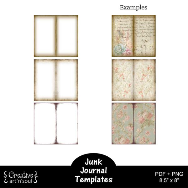 Printable Junk Journal Templates