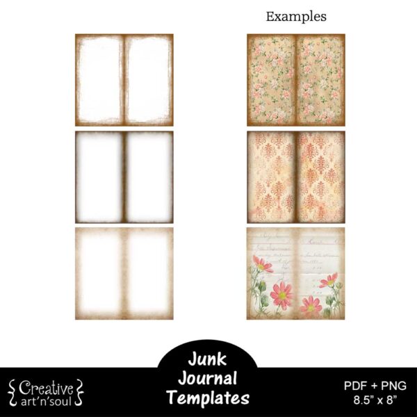 Printable Junk Journal Templates