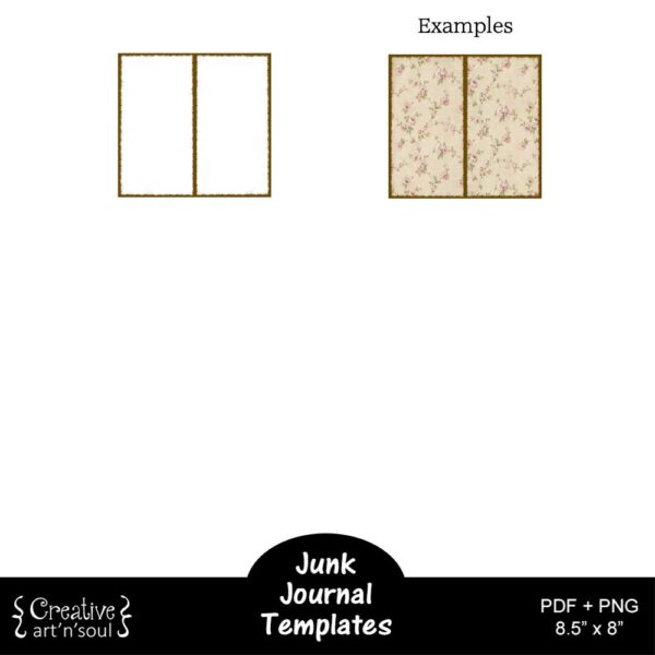 Printable Junk Journal Templates