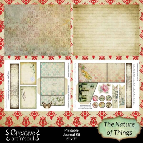 The Nature of Things Printable Junk Journal