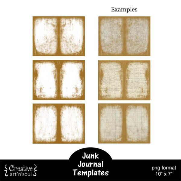 Printable Junk Journal Template