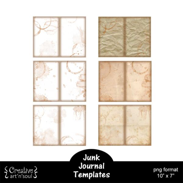 Printable Junk Journal Template