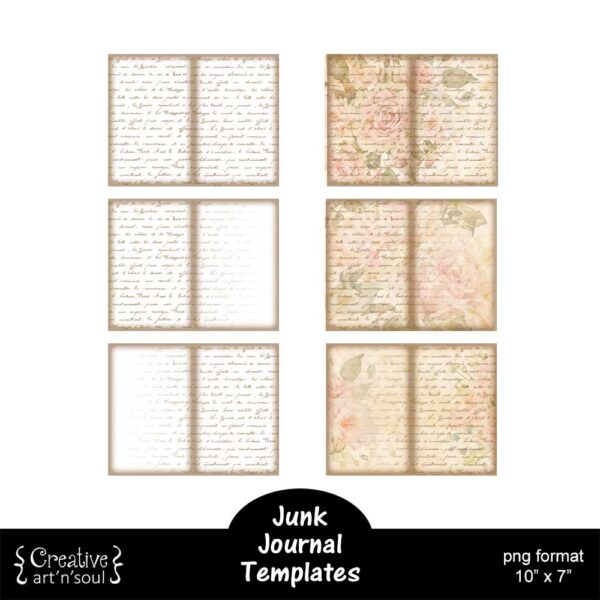 Printable Junk Journal Templates