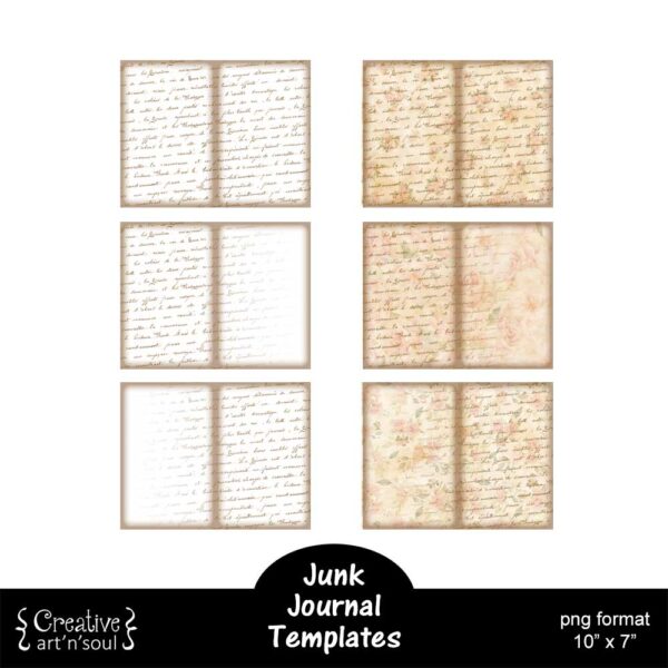 Printable Junk Journal Templates