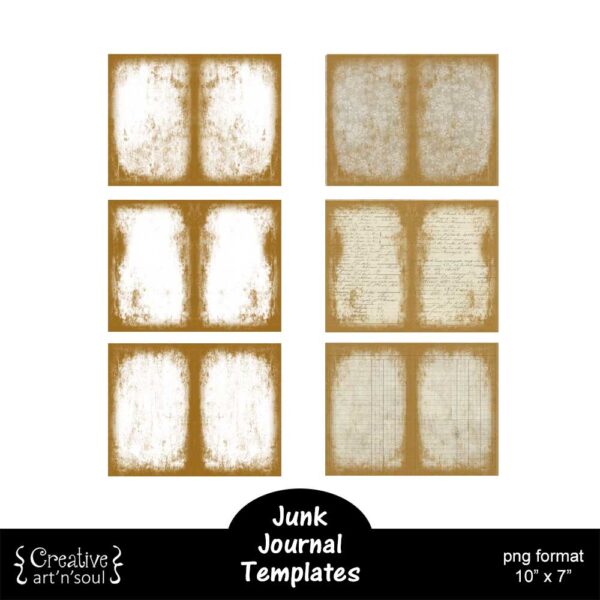 Printable Junk Journal Template