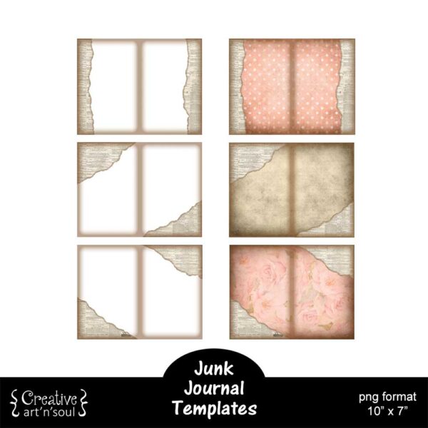 Printable Junk Journal Templates