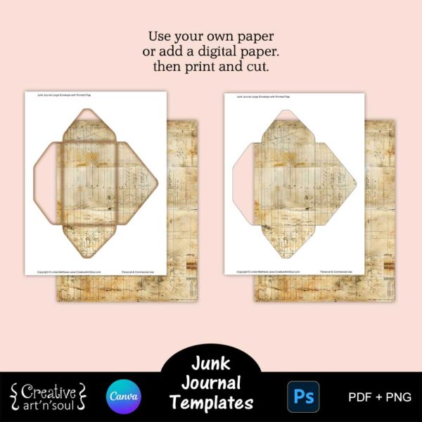 Printable Junk Journal Templates