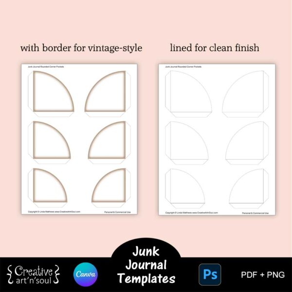 Printable Junk Journal Templates