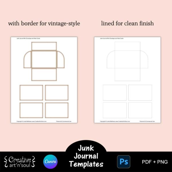 Printable Junk Journal Template