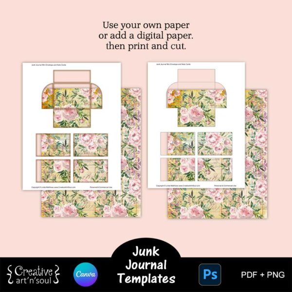 Printable Junk Journal Template