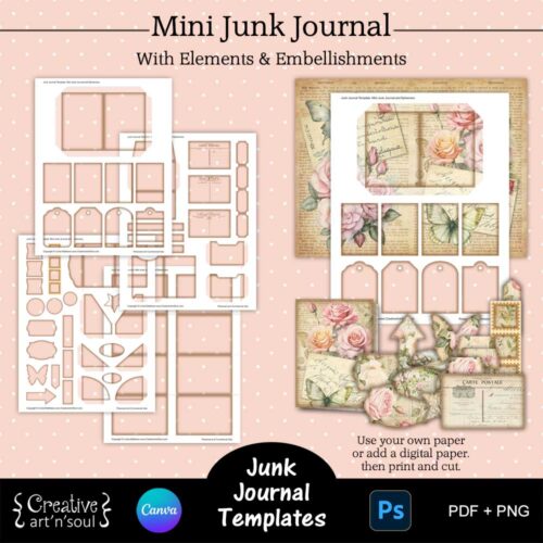 Printable Junk Journal Template