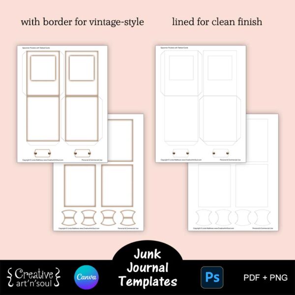 Printable Junk Journal Template