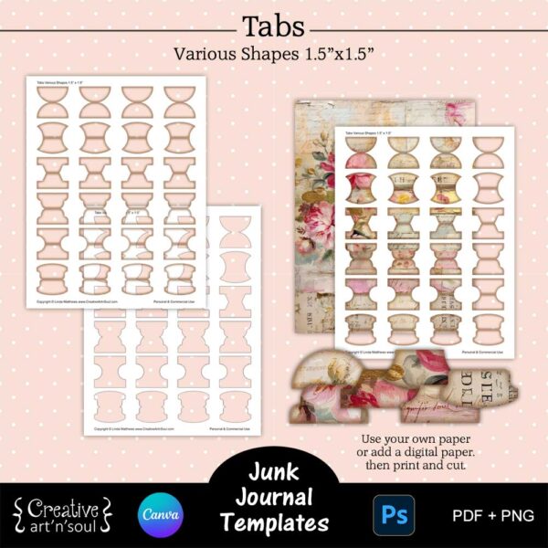 Printable Junk Journal Template