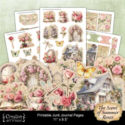 Printable Junk Journal Elements & Ephemera