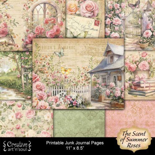 Printable Junk Journal Paper