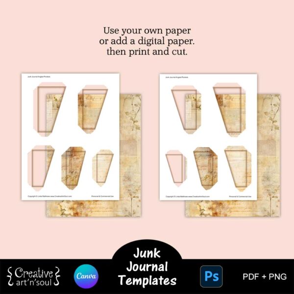 Printable Junk Journal Templates