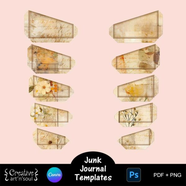 Printable Junk Journal Templates