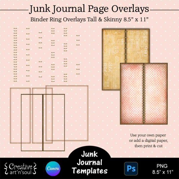 Printable Junk Journals Templates