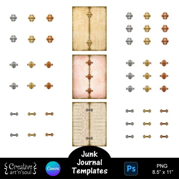 Printable Junk Journals Templates