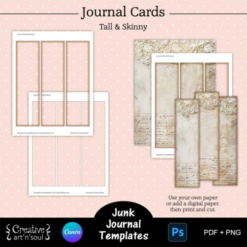 Printable Junk Journal Templates