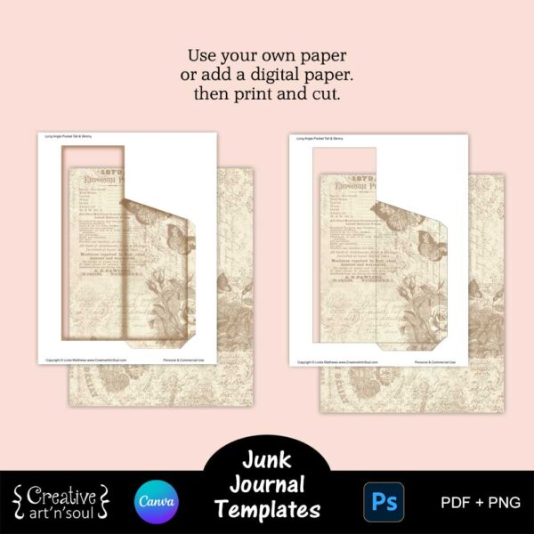 Printable Junk Journal Templates