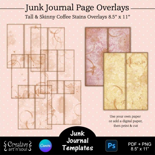 Printable Junk Journals Templates