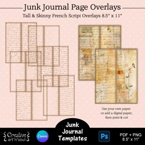 Printable Junk Journals Templates