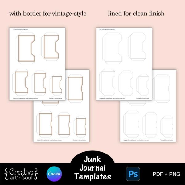 Printable Junk Journal Templates