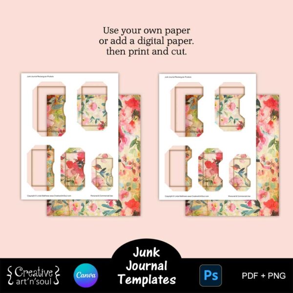 Printable Junk Journal Templates