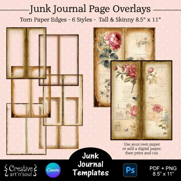 Printable Junk Journal Templates