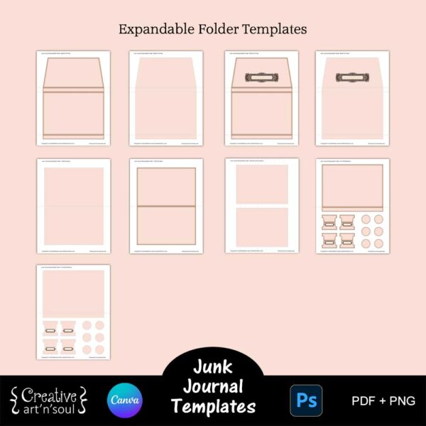 Printable Junk Journal Templates