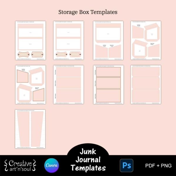 Printable Junk Journal Templates