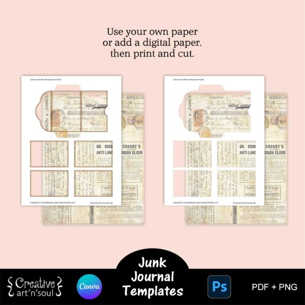 Printable Junk Journal Template