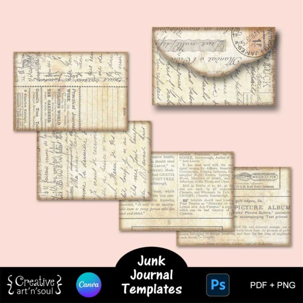 Printable Junk Journal Template