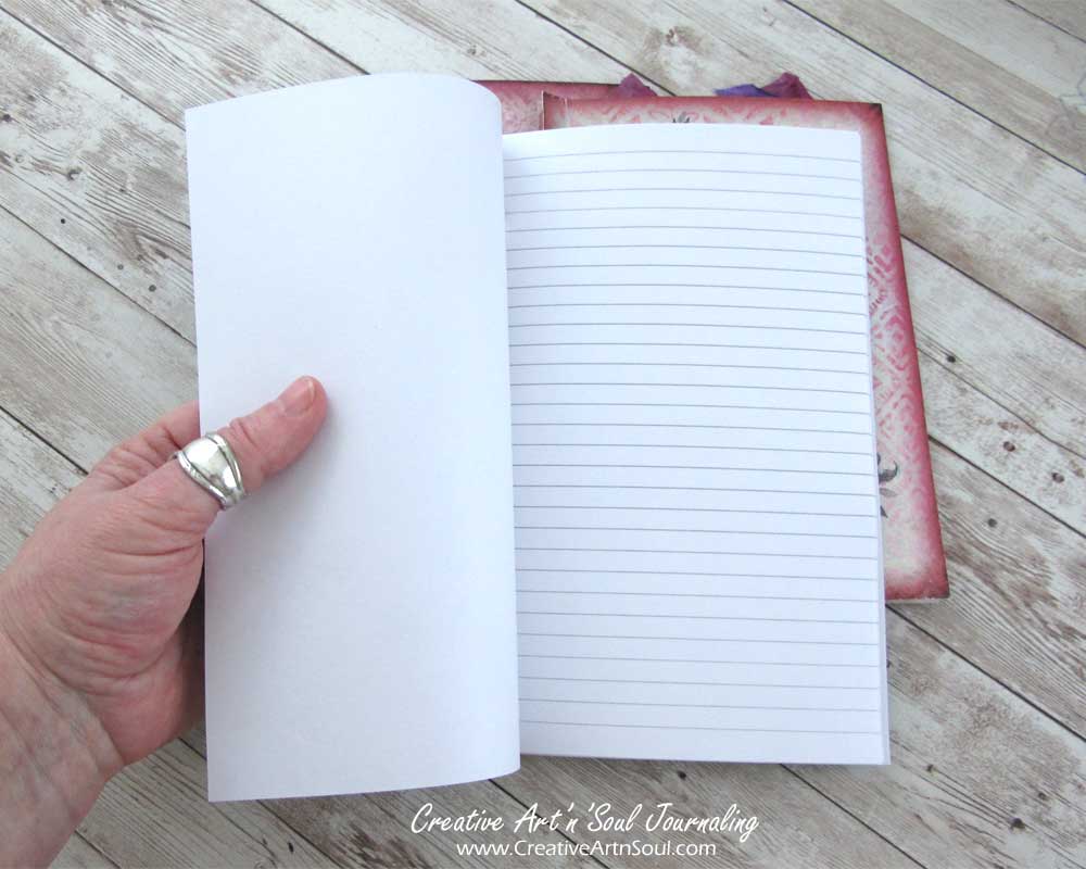 How to make a simple printable journal
